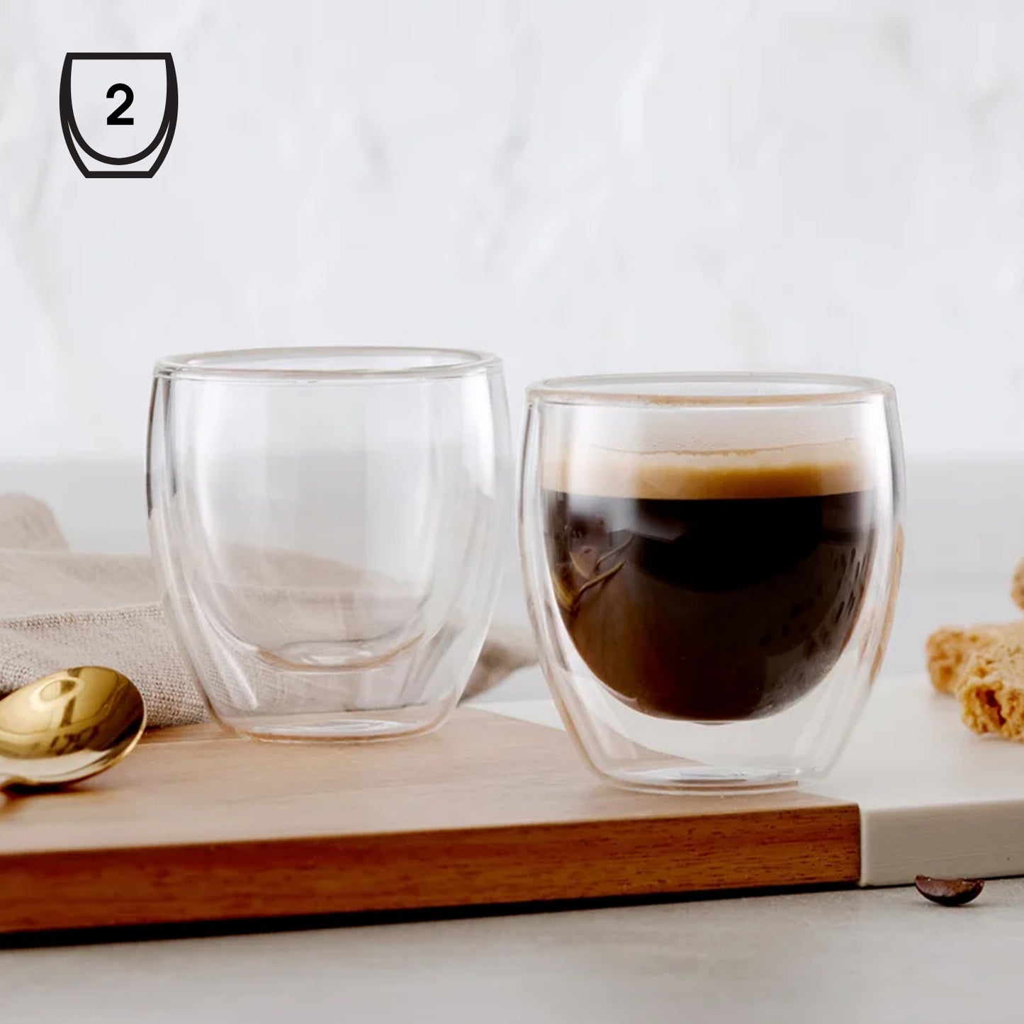 Lyger Double Wall Glass